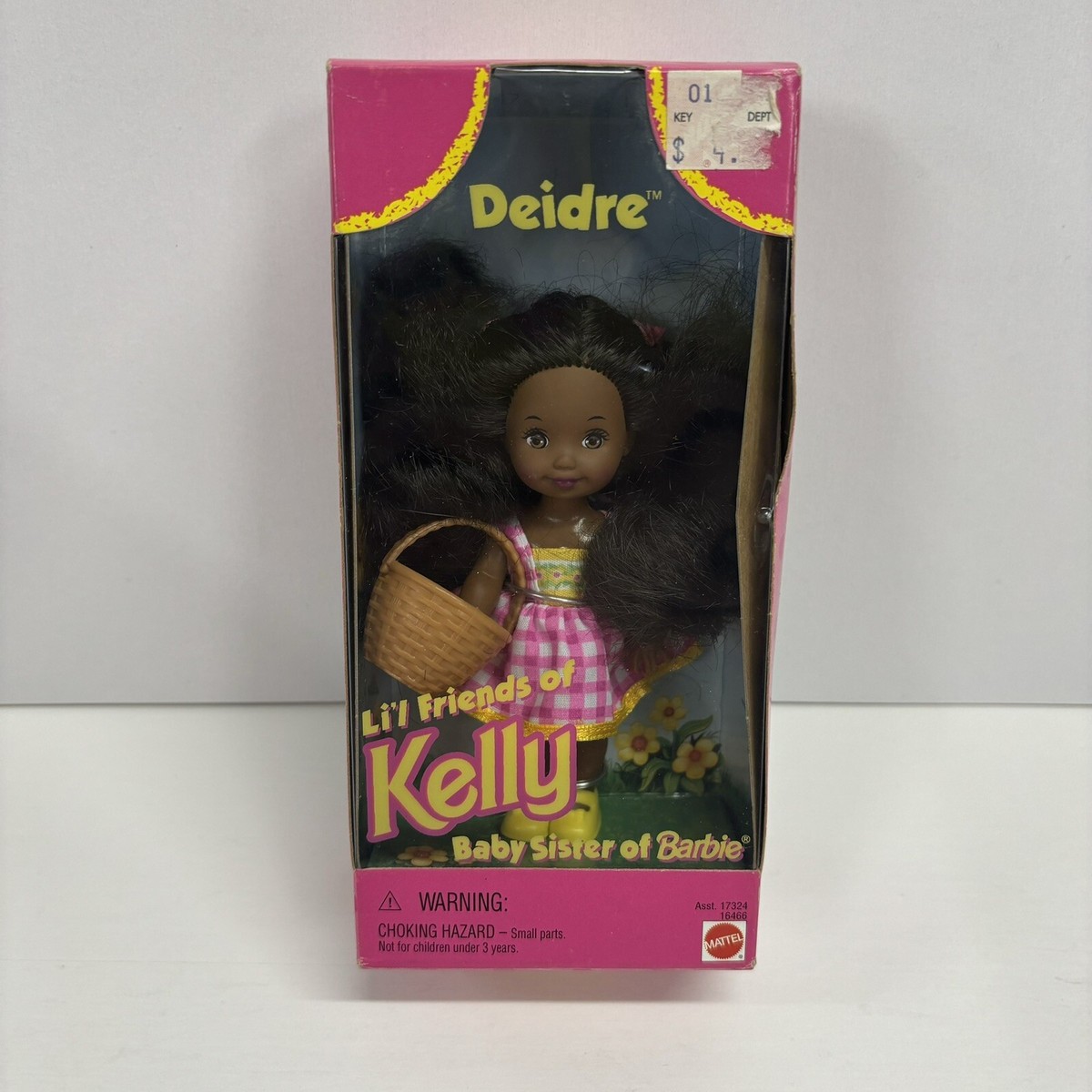 Lil Friends of Kelly Deidre Black African Girl Barbie Doll 1996