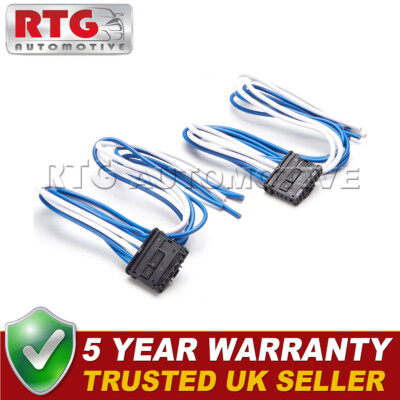 2x Rear Stop Tail Lamp Wiring Harness Loom Plug Repair Cable for