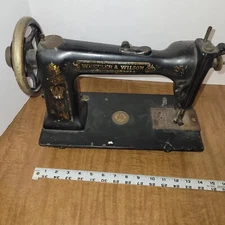 Wheeler & Wilson Sewing Machine Bridgefort Conn Use for looks only