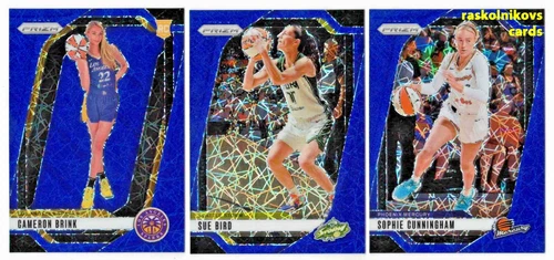 2024 Panini WNBA Prizm BLUE VELOCITY Your Choice $2 or 2 Card Minimum YOU PICK!