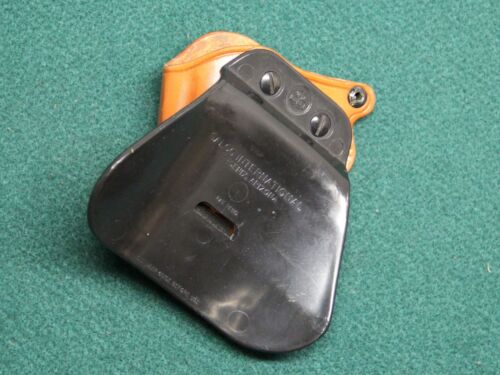 Galco SPD118 Leather Paddle Revolver Pistol Holster Colt Det Spec S&W Chiefs - Picture 2 of 3