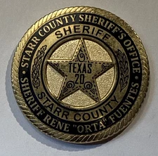 Starr County Sheriff’s Office Texas Challenge Coin