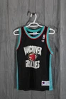 Vancouver Grizzlies Jersey (vTG) - Bear Paw Logo by Champion - Youth Large