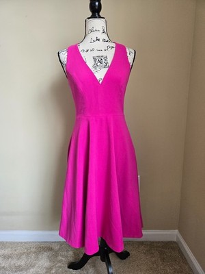 Dress the Population catalina dress womens S pink sleeveless fit and flare
