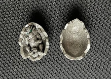 Vintage RAWCLIFFE PEWTER 2001 Hatchling II Baby Dragon Egg 1141064