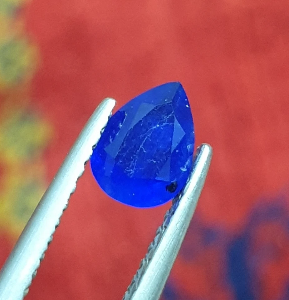 0,37 Crts Extremadamente Raro Azul Real Hauyne Cristal Calidad Gema de Badakshan Foto 3 de 4