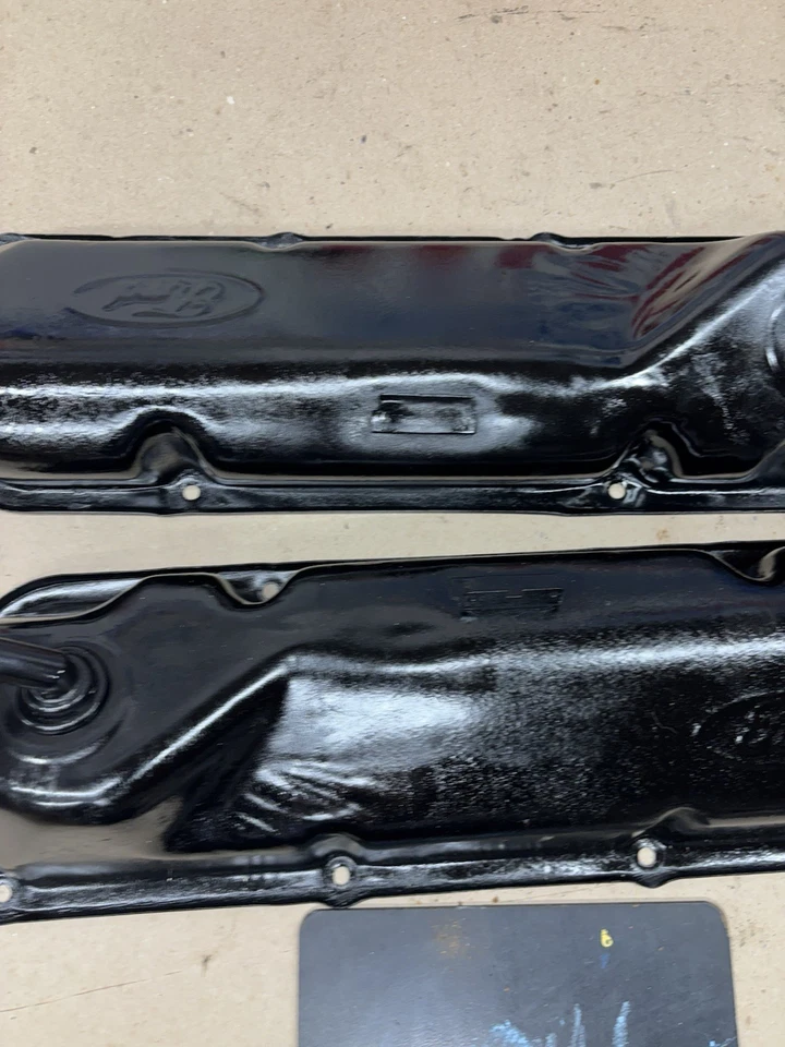 Original Ford 351M 351C 400 ENGINE VALVE ROCKER COVER COVERS OEM F150 F250 351 - Image 3 of 4