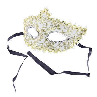 Zac's Alter Ego  Glitzer venezianischer Stil Maskerade Maske - Kostüm Partys/Bälle