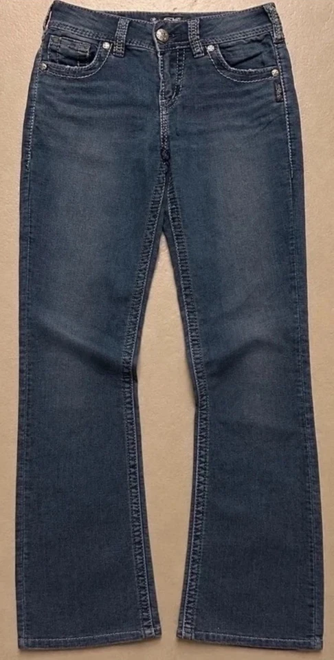 Silver Jeans Co. Suki Bootcut Jeans Damen – Y2K Vintage Denim W27/L32 - Bild 2 von 4