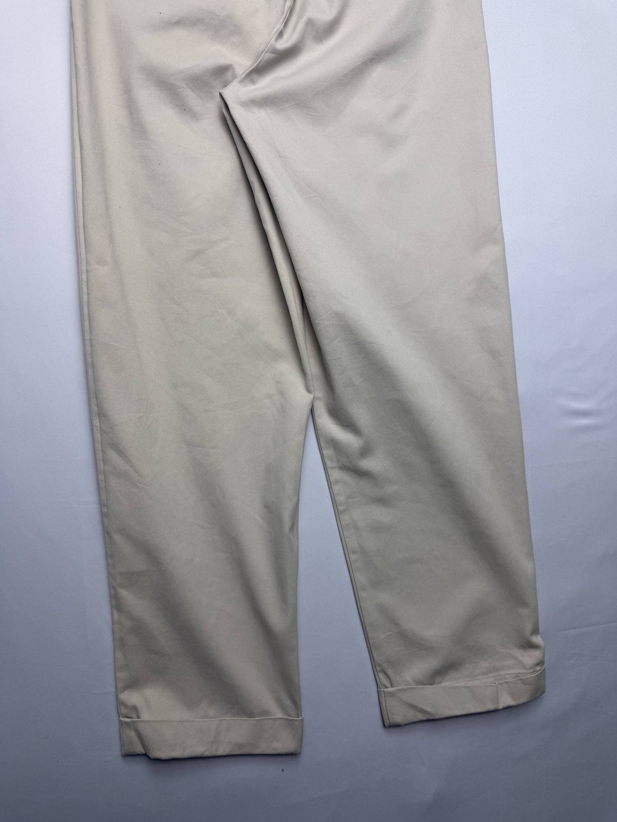 Men’s Polo Ralph Lauren Hammond Pant Beige Chino W30 L30 Pleated Smart Classic image 9