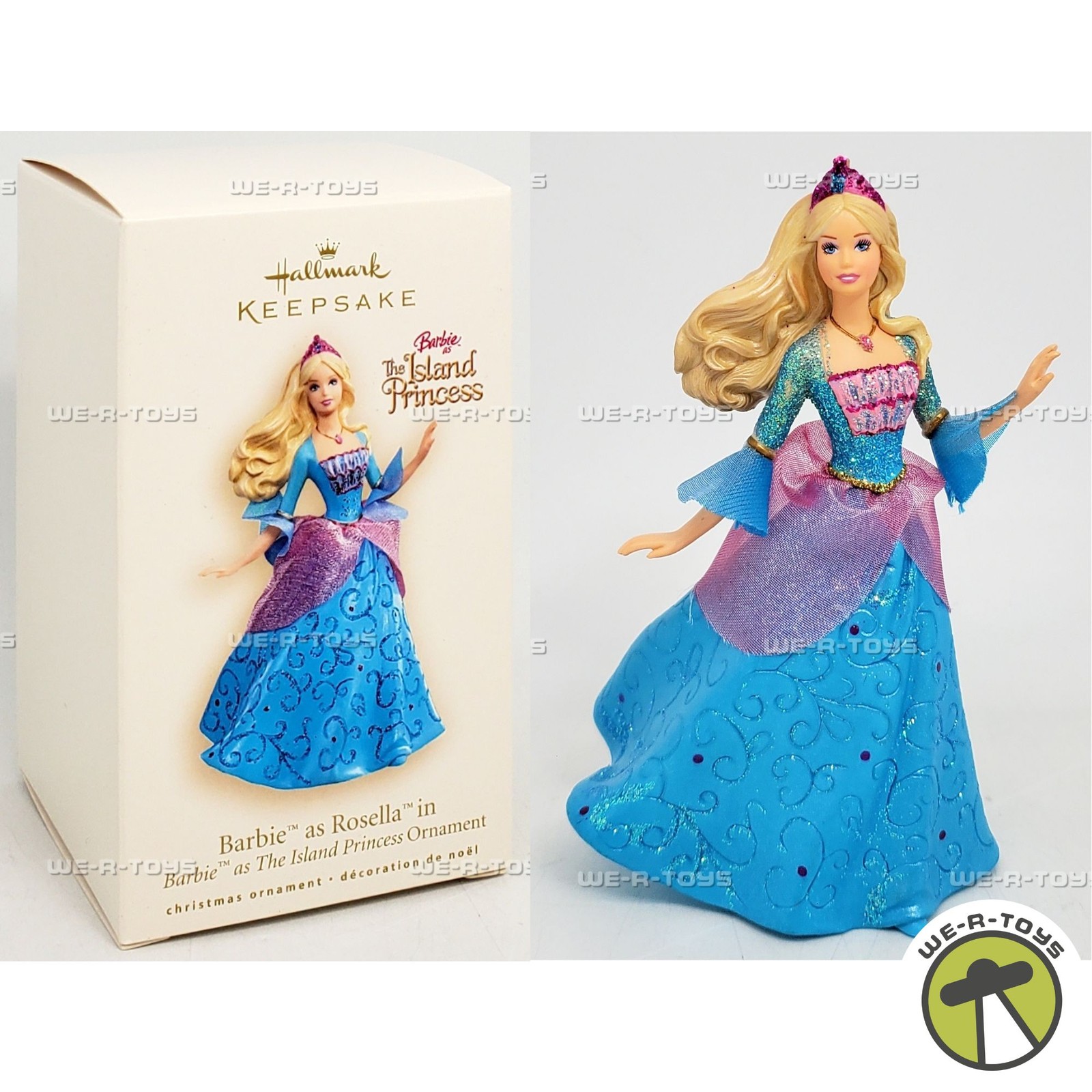 Hallmark Keepsake Ornament Barbie as Rosella in the Island Princess