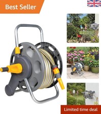 Compact Hose Reel 25m ø 12.5 mm : Integrated Handle, Supplied with 25m of Mul...