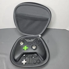 Microsoft Xbox One Elite 1 Controller Black With Accessories Case