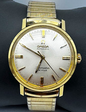 OMEGA Seamaster De Ville Automatic 34mm Silver Dial Mens Watch 165.020