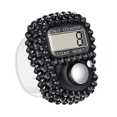 Electronic Finger Tally Counter Clicker Counter,Convenient Portable Digital D...