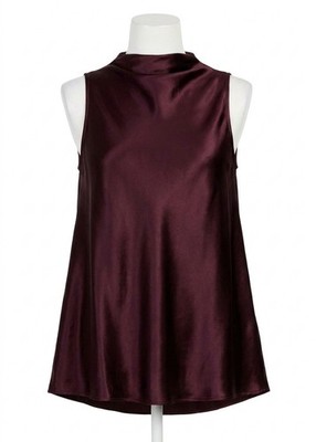 Line And Dot Petrea Top Aubergine/maroon