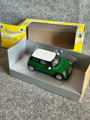 MINI COOPER S One D 1:43 Diecast Auto Grün NEWRAY New-Ray 19137l