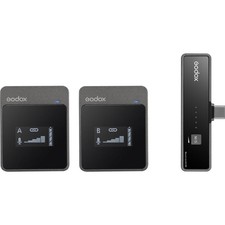 Godox MoveLink UC2 Compact 2-Person Digital Wireless Microphone System for Smart