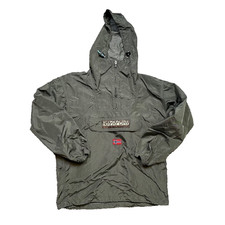 Napapijri Rainforest Nylon Parka Jacket Gorpcore Outdoor Olive Green X-Small