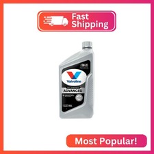 Valvoline Advanced Full Synthetic SAE 5W-20 Motor Oil 1 QT 45.00 per gallon