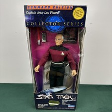 Star Trek Captain Jean-Luc Picard Command Edition Collector Series Playmates MOC