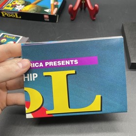 Championship Pool Nintendo NES CIB Complete w/ Poster Manual Sleeve