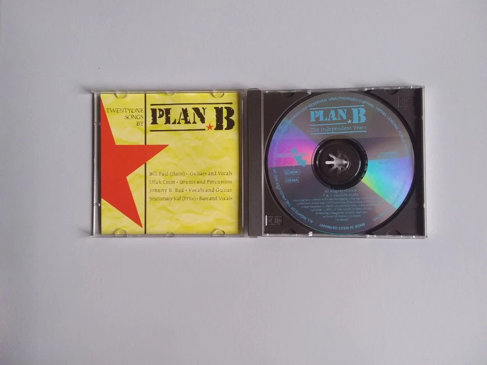 CD Plan B "The Independent Years 1984-1987" • Neuwertiger Zustand! - Bild 3 von 3