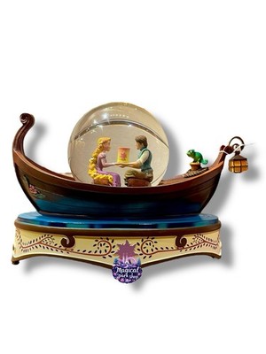 Disney Snowglobe Rapunzel Disneyland Paris