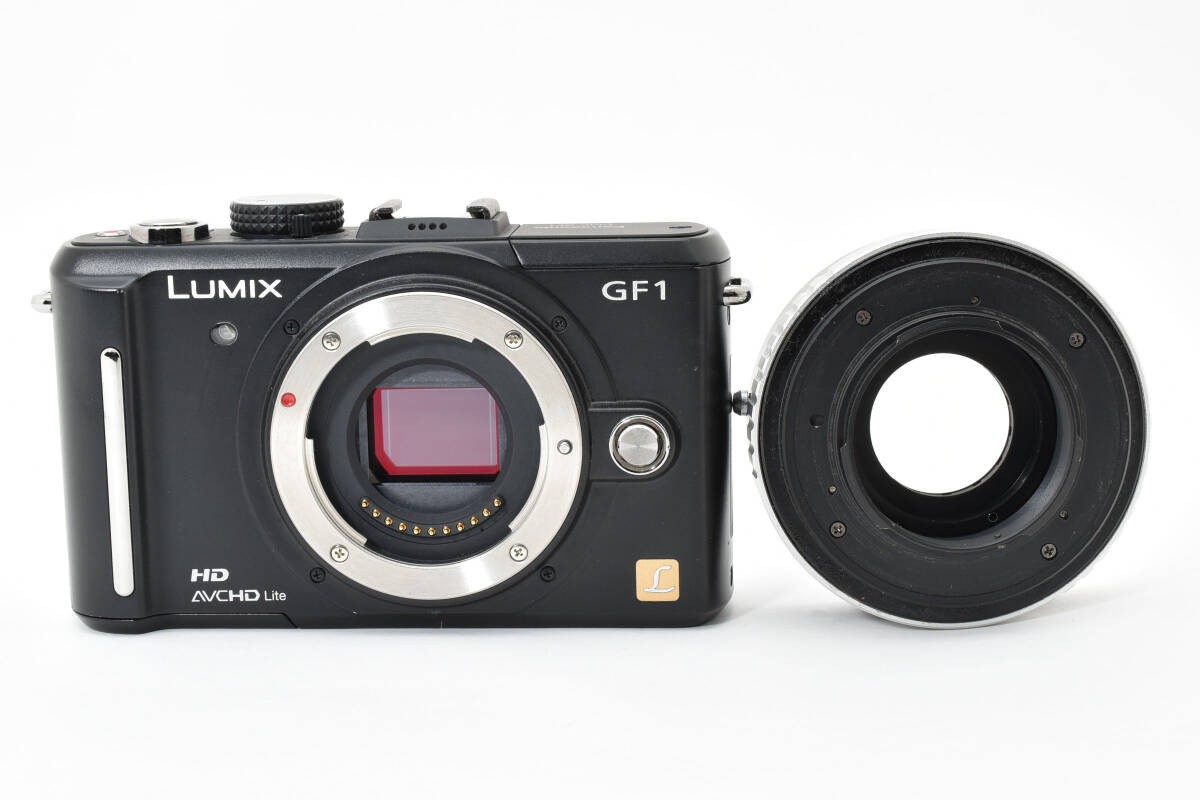 ＫＩＰＯＮ　アダプター付　ＧＦ－１　新品充電器付 カメラ #11077 KIPON Adapter for Panasonic GF-1 Mirrorless Camera + New Charger