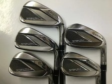 TaylorMade Stealth Iron Set 6-9,Pw 5pc Flex Stiff TENSEI RED TM60 Graphite