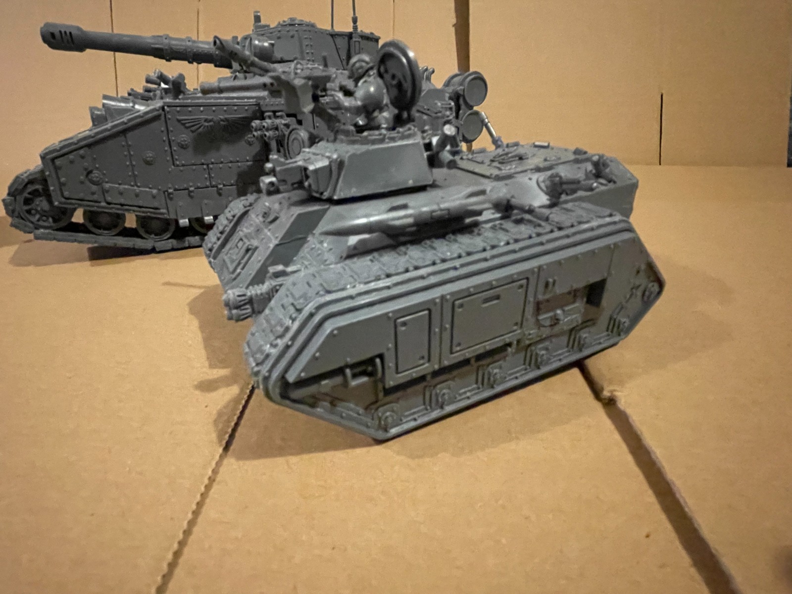 1 x Baneblade 1 x Hellhound 1 x Chimera UNPAINTED warhammer Astra Militarum 40k