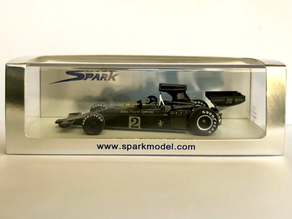 F1 1:43 Spark S1770 Lotus 76 N°2 J.Ickx Belgium GP 1974, New,Full Tobacco Livery - Immagine 3 di 4