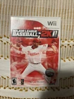 Nintendo Wii Major League Baseball 2K11 with Manual Tested Working