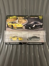 Hot Wheels Premium Car Culture Porsche 993 GT2 and Porsche 718 Cayman GT4 2 Set