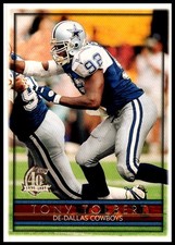 1996 Tony Tolbert Topps Football #97 Dallas Cowboys
