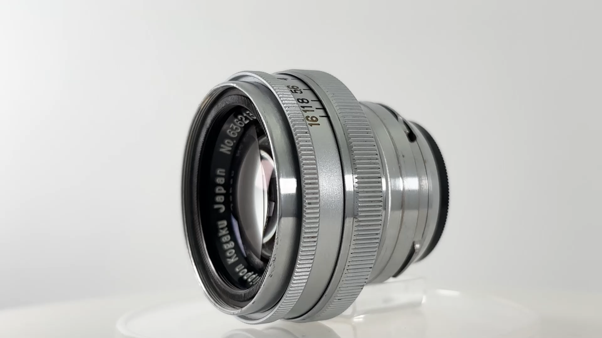 Nikon NIKKOR H.C 50mm F2 S-Mount Lens Nippon Kogaku from