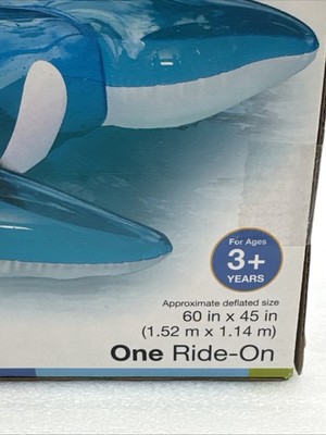 ☆INTEX リルホエールライドオン☆ INTEX リルホエールライドオン 152×114cm 58523 日本正規品