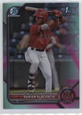 2022 Bowman Chrome Prospects Aqua Refractor /125 Adrian Placencia #BCP-205 0s2w
