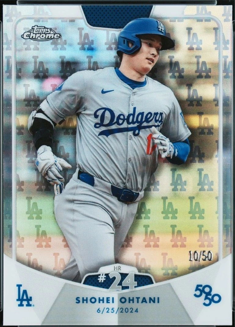 2024 Topps 50/50: Shohei Ohtani - Shohei Ohtani #40 for sale | eBay