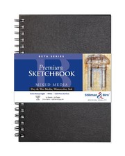 Stillman Birn Beta Series Wirebound Sketchbook, 7" x 10", 270 gsm Extra He...