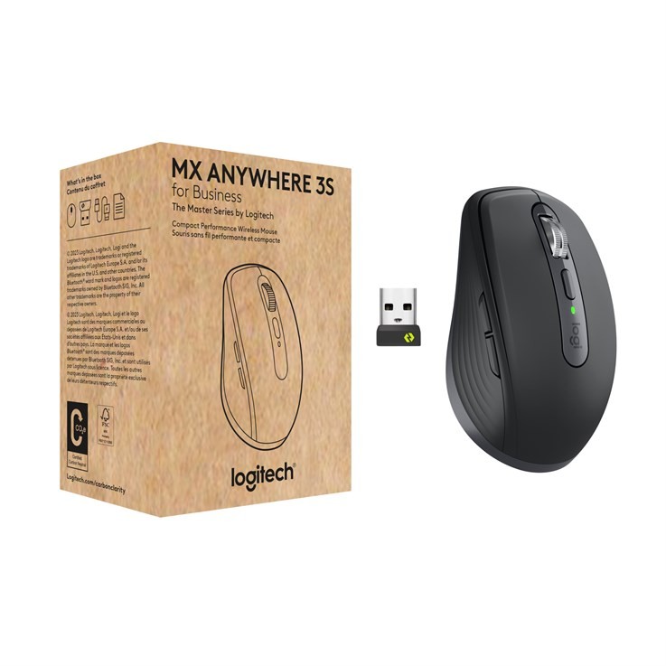 Logitech MX Anywhere 3S for Business mouse Office Right-hand RF Wireless + Bluet - Image 6