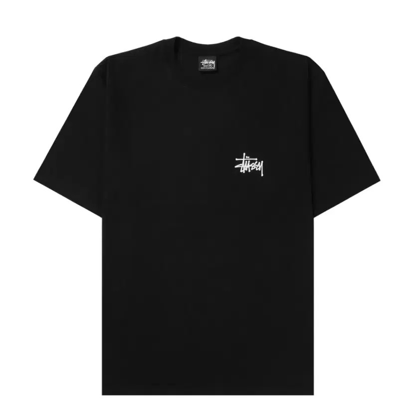 Stussy Basic Short Sleeve Black T-Shirt XL