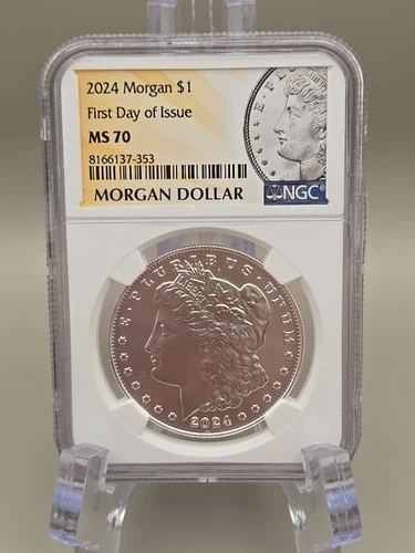 2024 Morgan Silver Dollar $1 NGC MS70 First Day Of Issue