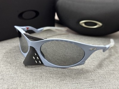 『3/21 発送』oakley plantaris Oakley Plantaris Sunglasses Blue Frame Silver Prizm lenses NEW | eBay