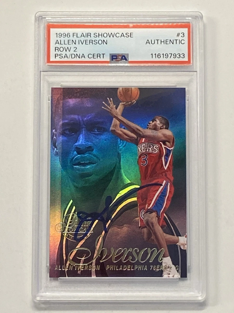1996-97 Flair Showcase - Allen Iverson #3 for sale | eBay