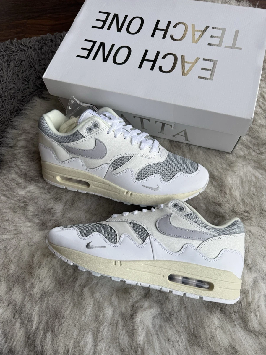 Nike Patta x Air Max 1 White - огромный выбор по лучшим ценам | eBay