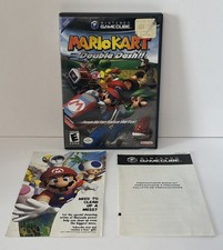 Mario Kart Double Dash Nintendo GameCube Original Case  Inserts Only No Game 