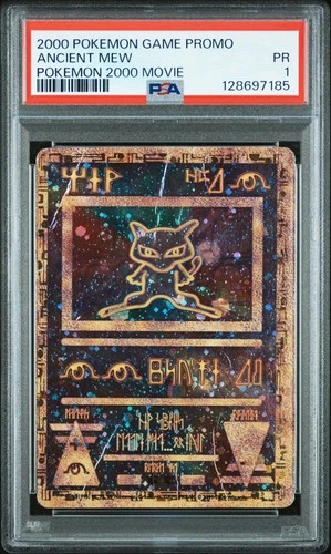 2000 POKEMON GAME MOVIE POKEMON 2000 MOVIE ANCIENT MEW PSA 1