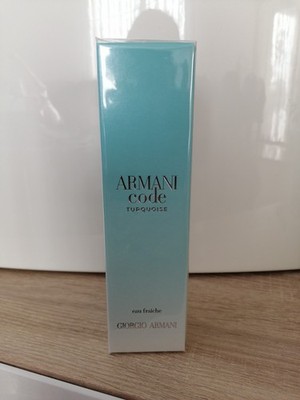 Giorgio Armani Code Turquoise Eau Fraiche 75ml Neu