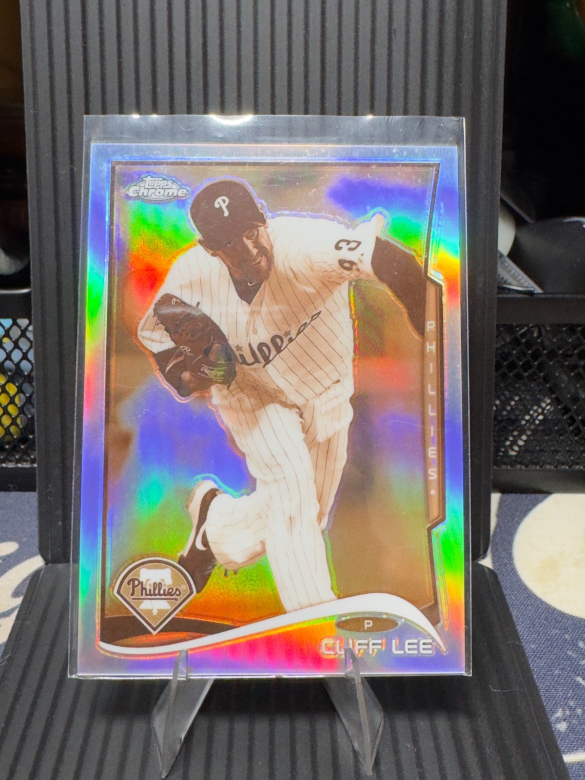 2014 Topps Chrome - Cliff Lee #37 Sepia Refractor /75